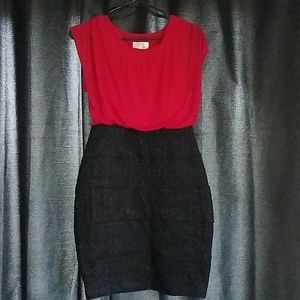 New Red & Black Dress